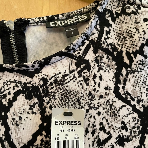 EXPRESS skater dress - Picture 3 of 4